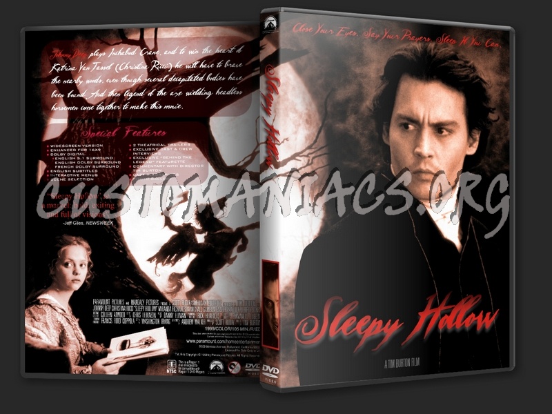 Sleepy Hollow dvd cover