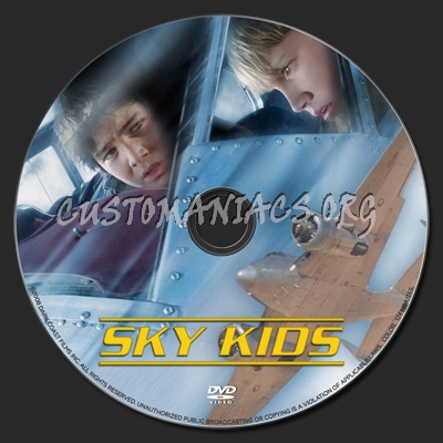 Sky Kids dvd label