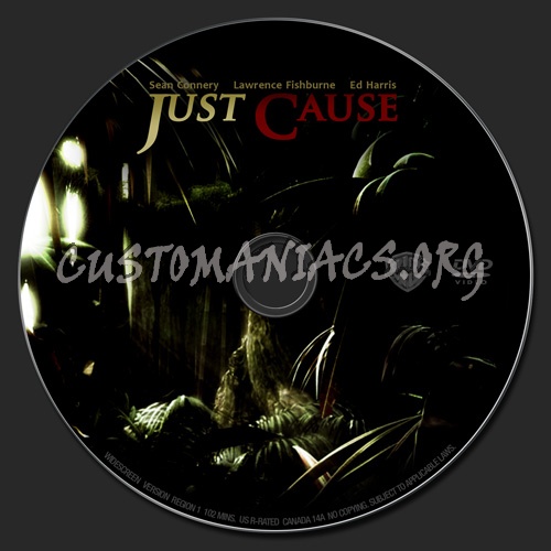 Just Cause dvd label