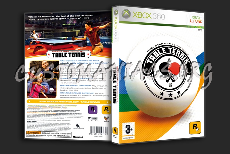 Table Tennis dvd cover