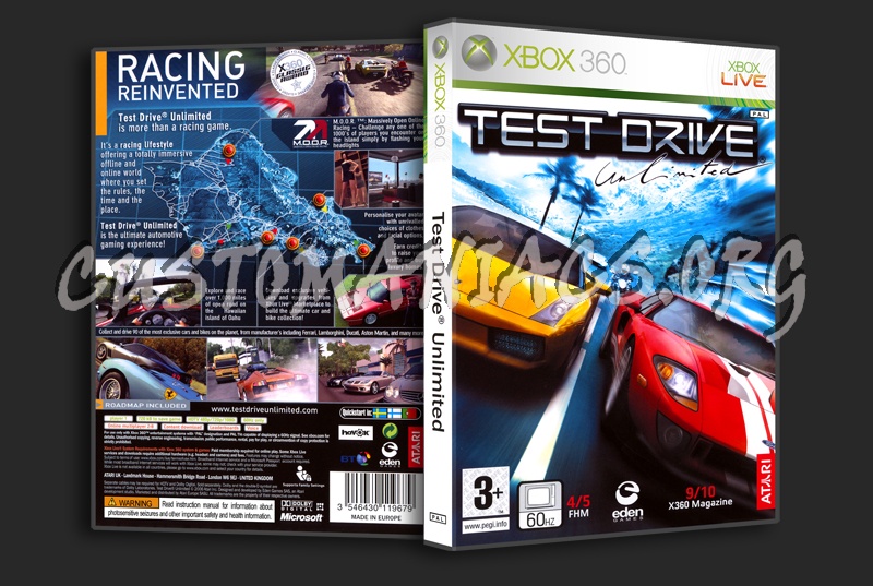 Test Drive dvd cover