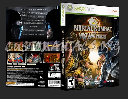 Mortal Kombat VS DC Universe dvd cover