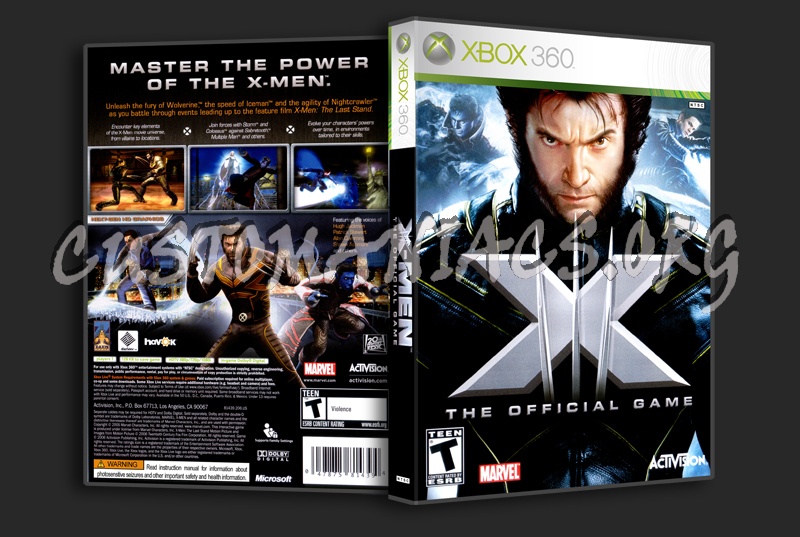 X-Men dvd cover