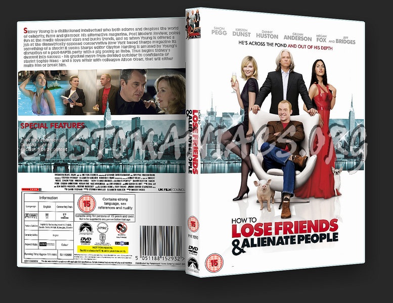 How To Lose Friends And Alienate People dvd cover