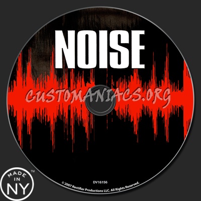 Noise dvd label