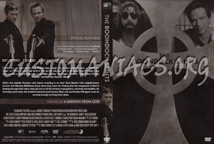 The Boondock Saints dvd cover