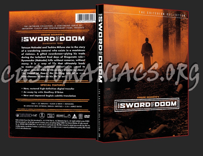 280 - Sword of Doom dvd cover