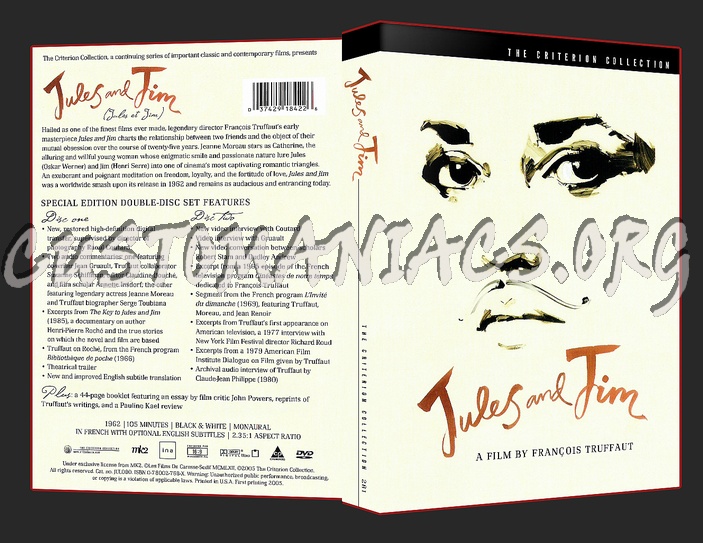281 - Jules and Jim dvd cover