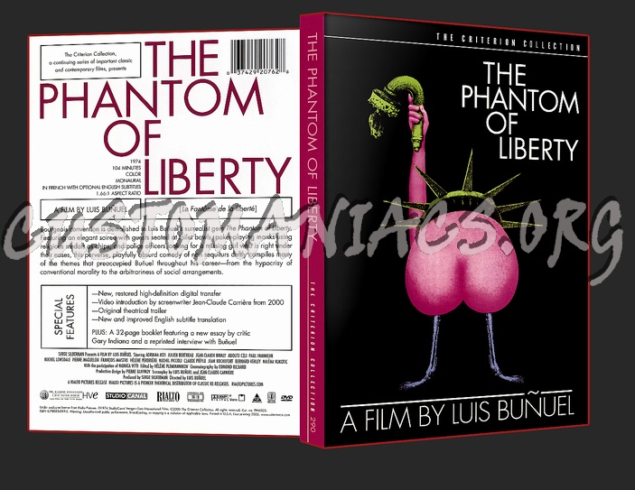290 - The Phantom Of Liberty dvd cover
