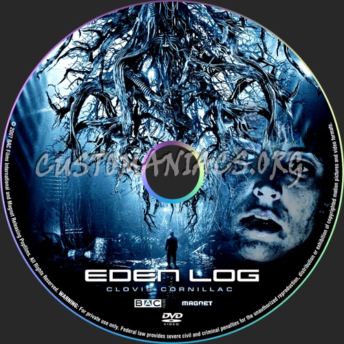 Eden Log dvd label