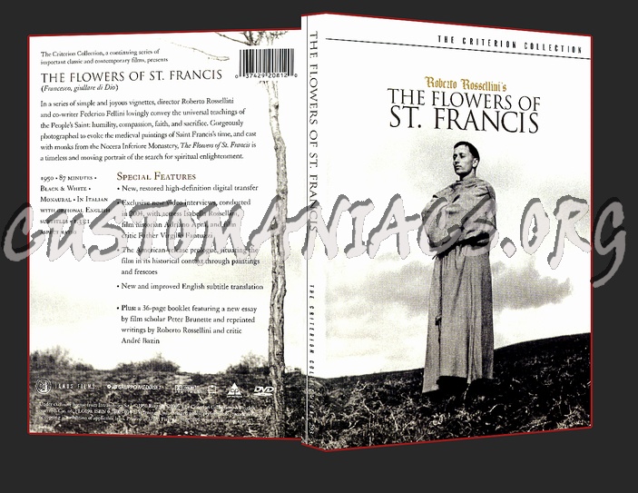 293 - The Flowers of St. Francis dvd cover