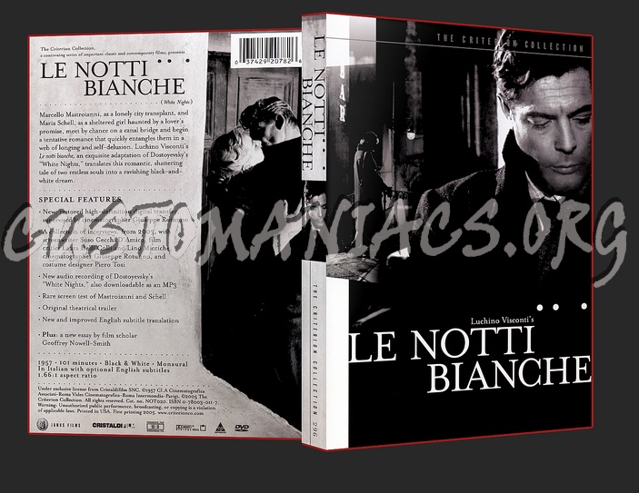 296 - Le Notti Bianche dvd cover