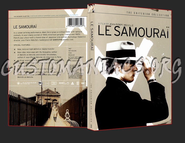 306 - Le samourai dvd cover