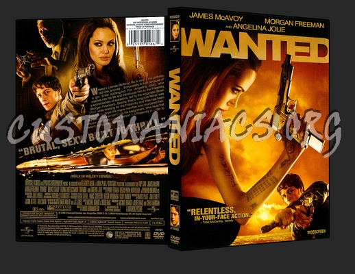 Wanted dvd cover