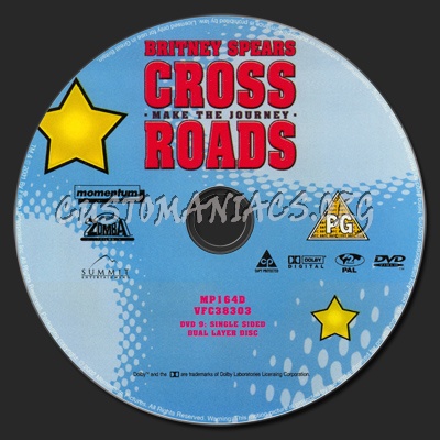 Crossroads dvd label