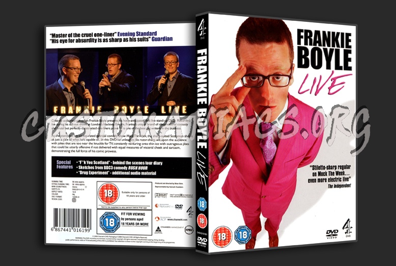 Frankie Boyle LIVE dvd cover