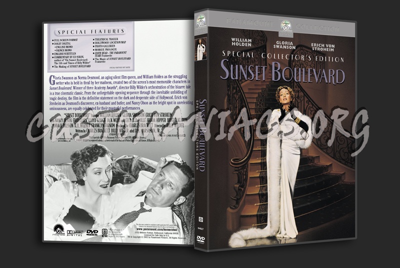 Sunset Boulevard dvd cover