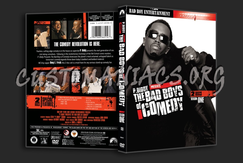 P.Diddy Presents: The Bad Boys of Comedy Season 1 dvd cover