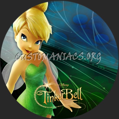 Tinker Bell dvd label