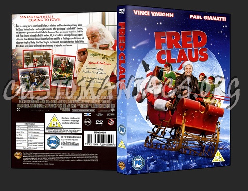 Fred Claus dvd cover