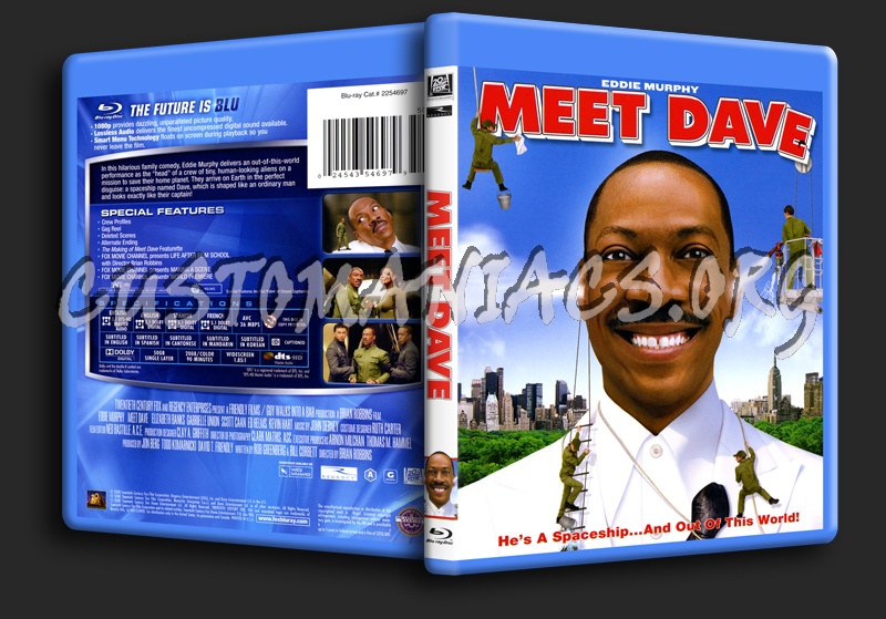 Meet Dave blu-ray cover