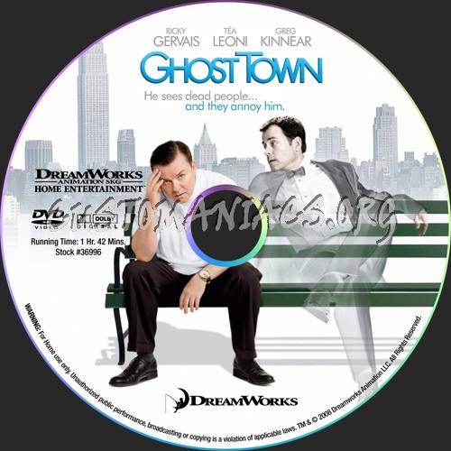 Ghost Town dvd label