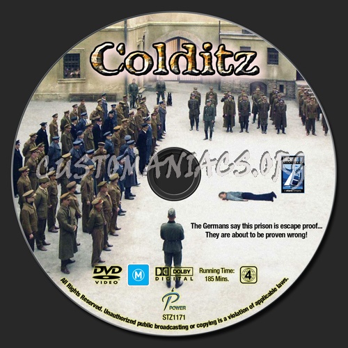 Colditz dvd label