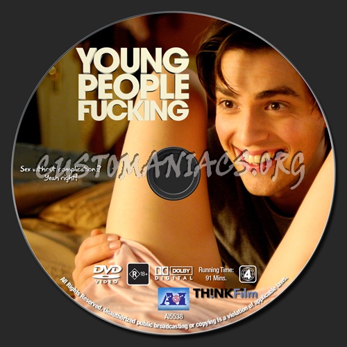 Young People F*cking dvd label