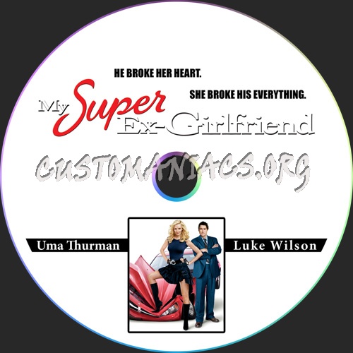 My Super Ex-Girlfriend dvd label