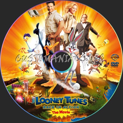 Looney Tunes Back In Action The Movie Dvd Label Dvd Covers