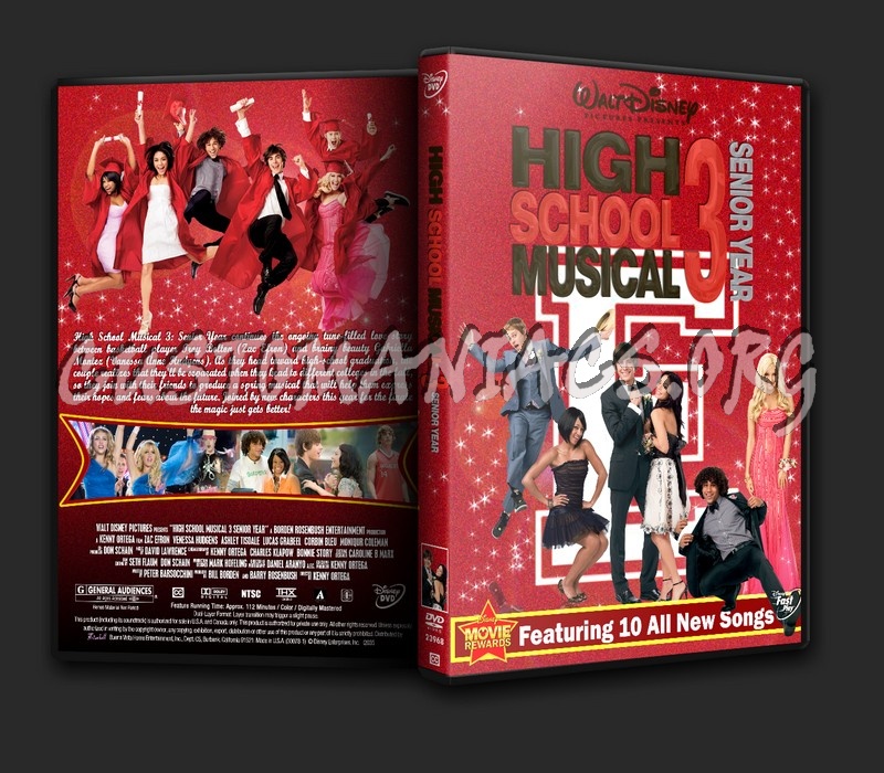 High School Musical 3 Senior Year dvd cover