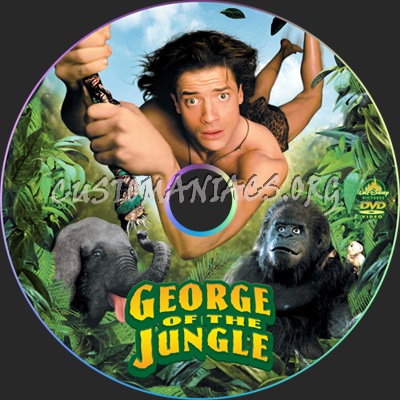 George of the Jungle dvd label