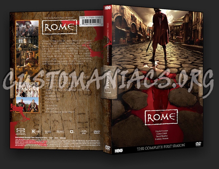 Rome - First Season dvd cover