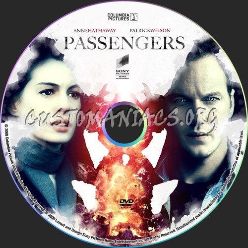 Passengers dvd label