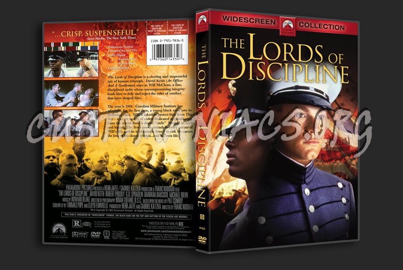 The Lords of Discipline dvd cover