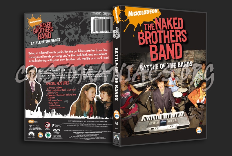 The Naked Brothers Band Battle of the Bands dvd cover