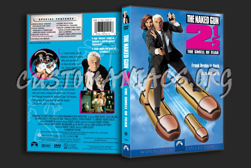 The Naked Gun 2 1/2 dvd cover