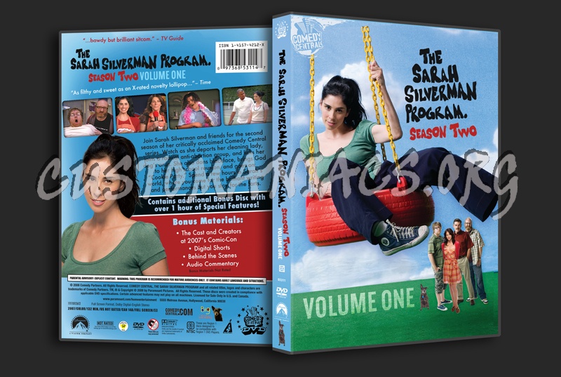 The Sarah Silverman Program Season 2 Volume 1 dvd cover