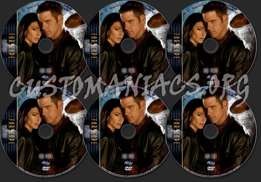 Farscape - TV Collection Season One dvd label