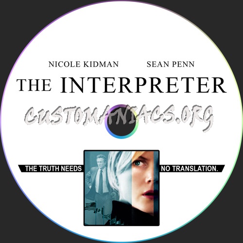 The Interpreter dvd label