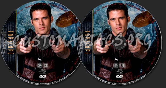 Farscape The Peacekeeper Wars - TV Collection dvd label