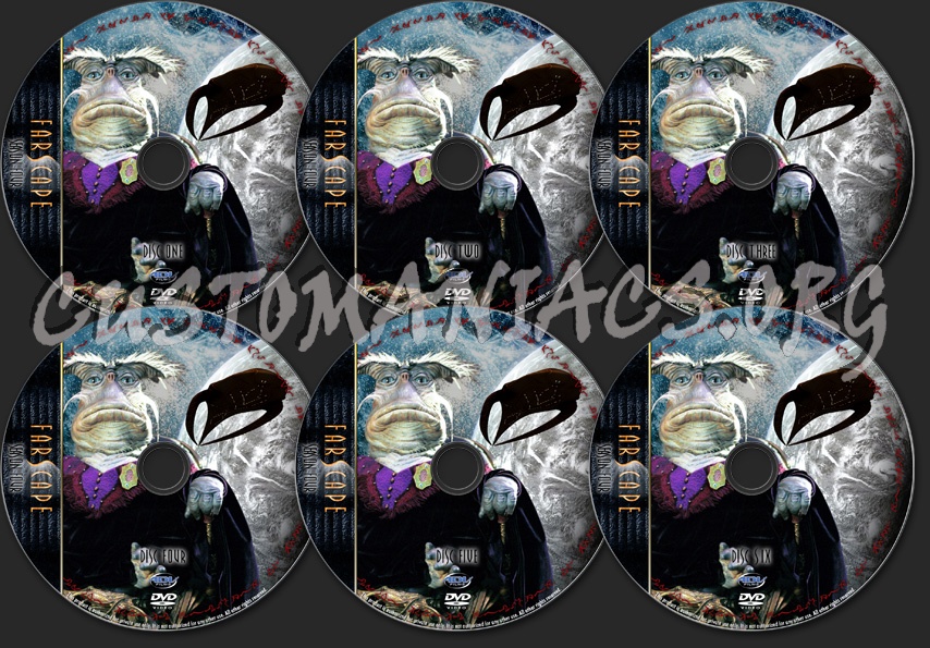 Farscape - TV Collection Season Four dvd label