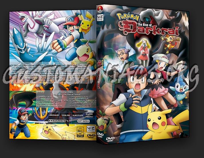 Pokemon - The Rise Of The Darkrai dvd cover