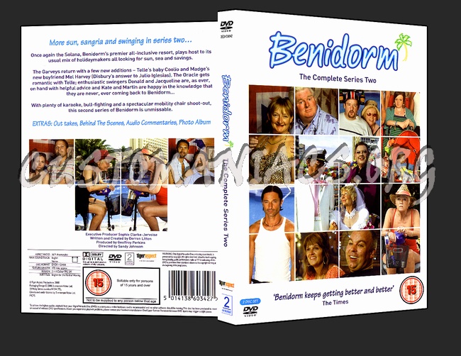 Benidorm Series 2 dvd cover