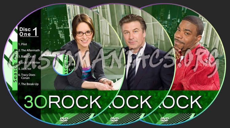 30 Rock dvd label