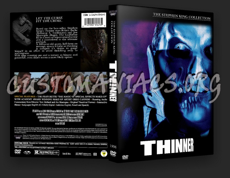 Thinner dvd cover