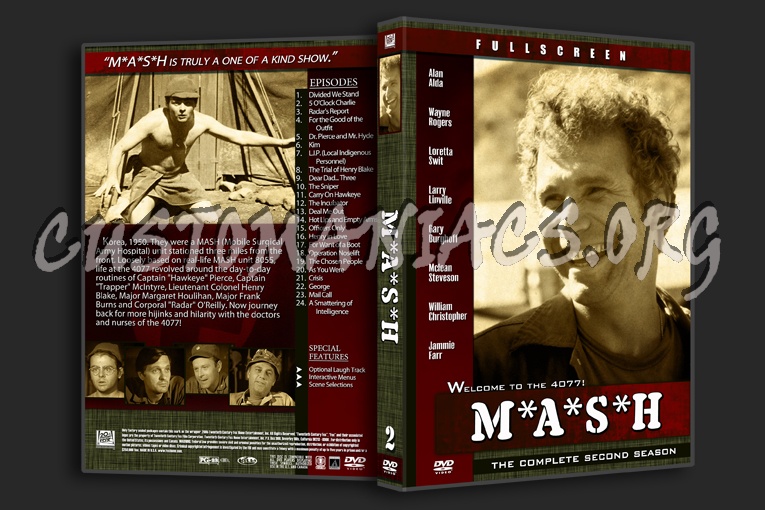 M*a*s*h dvd cover