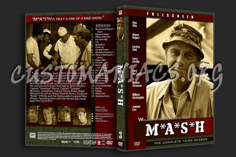 M*a*s*h dvd cover