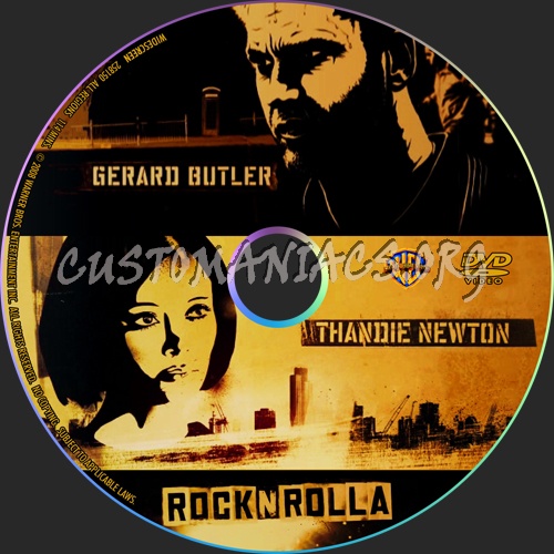 RocknRolla dvd label