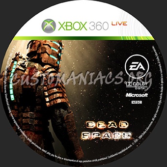 Dead Space dvd label